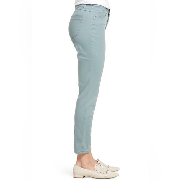 Wit & Wisdom Dusty Blue AbSolution High Waist Ankle Skinny Pants Size 0 - Picture 3 of 16